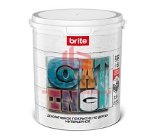 BRITE FLEXX / Брайт Флекс покрытие премиальное декоративное по дереву, интерьерное 2,5 л