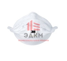 Полумаска противоаэрозольная фильтрующая (S) FFP1 NR D, с клапаном выдоха, размер S, 15 шт./уп.