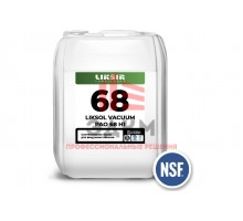 Вакуумное синтетическое масло с пищевым допуском LIKSOL VACUUM PAO 68 H1, 20л LIKSIR 100606