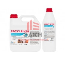Смола для заливки Poly max Epoxy River 3.9 кг