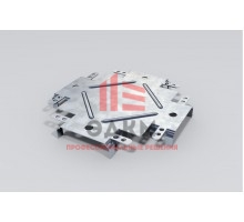 Одноуровневый соединитель профилей Soundguard краб 0.9 мм, 60x27 мм