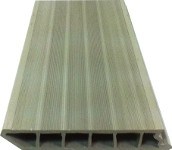 Террасная доска из древесно-полимерного композита Зеленый (Глянец)