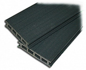 Террасная доска из древесно-полимерного композита  Серый дым (Браш)