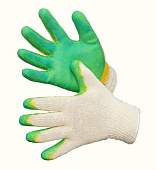 Перчатки х/б двойной облив