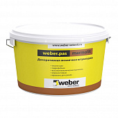 Декоративная мозаичная штукатурка Weber.Pas Marmolit