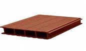 Террасная доска из древесно-полимерного композита Терракотовый (Браш)