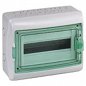 Щит ЩРн-П-12 прозрачная дверь IP65 бел Kaedra