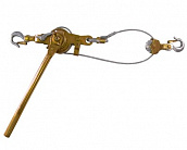 Лебедка ручная с блоком 1500 кг.