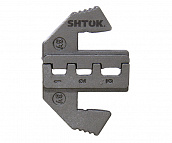 Сменные матрицы для опрессовки изолированных наконечников в термоусаживаемой изоляции и концевых изолирующих заглушек (овал) тип А5 Shtok