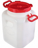 Канистра-бочка М-447 с навесной  ручкой, горлышко 215 мм