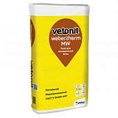 Клей для минеральной ваты и пенополистирола Weber.Therm MW