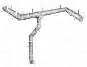 Водосточная система Aquasystem 125/90 Пурал