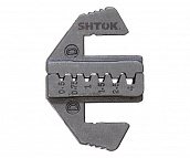 Сменные матрицы для опрессовки втулочных наконечников (трапеция) тип D Shtok