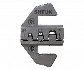 Сменные матрицы для опрессовки неизолированных разъемов и наконечников (автоклемм) под двойной обжим (лепестковый) Тип С Shtok