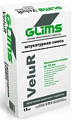 Штукатурная смесь, облегчённая цементная с перлитом смесь Глимс-VeluR
