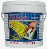 Затирка и плиточный клей Литокол Litochrom Starlike белый