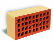 Кирпич лицевой М-175 соломенный с офактуренной поверхностью