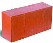 Кирпич керамический одинарный полнотелый М-125 красный