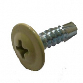 Саморезы с пресcшайбой окрашенные по RAL