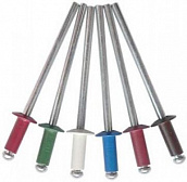 Заклепка вытяжная окрашенная по RAL