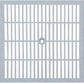 Решетка пластиковая водоприемная РВ 28*28