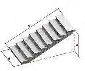 Лестничные марши 2ЛМФ 39-12-17.5