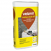 Цементно-известковая фасадная штукатурка Weber.Stuk 411