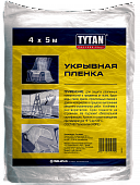 TYTAN Professional укрывная пленка 4м х 12,5м, 7 микрон прозрачная
