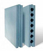 Плита гипсовая пазогребневая пустотелая 667x500x80 мм кв.м.